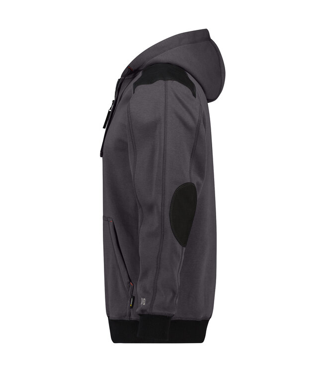 DASSY Indy DNA Sweater met Capuchon Donkergrijs/Zwart