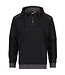 DASSY Indy Sweater met Capuchon Zwart/Grijs