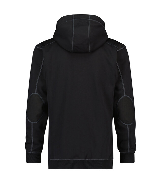 DASSY Indy DNA Sweater met Capuchon Zwart