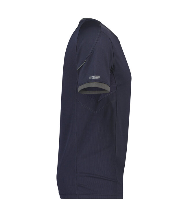 DASSY Nexus D-Flex T-Shirt Donkerblauw/Grijs