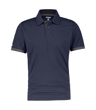 DASSY DASSY Traxion D-Flex Werkpolo Donkerblauw/Grijs