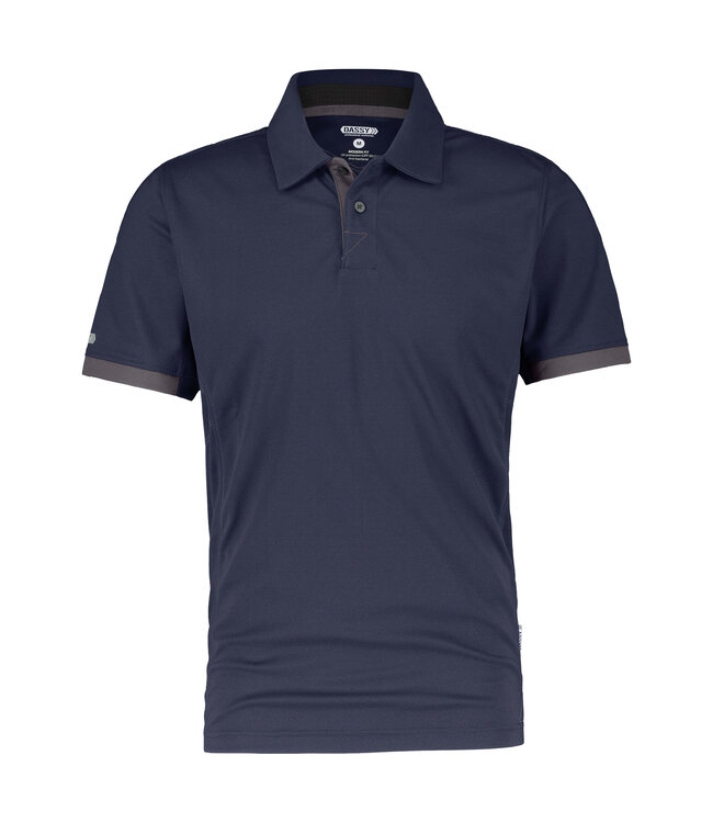 DASSY Traxion D-Flex Werkpolo Donkerblauw/Grijs