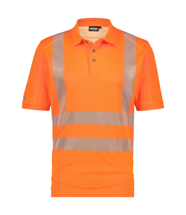 DASSY Brandon Reflecterende Werkpolo Oranje