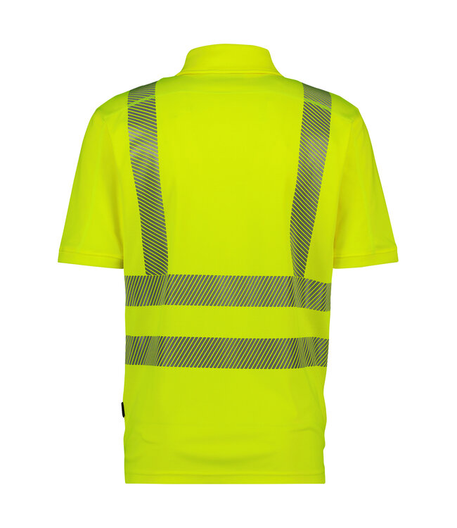 DASSY Brandon Reflecterende Werkpolo Geel