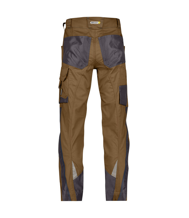 DASSY Spectrum D-FX Werkbroek Bruin/Grijs