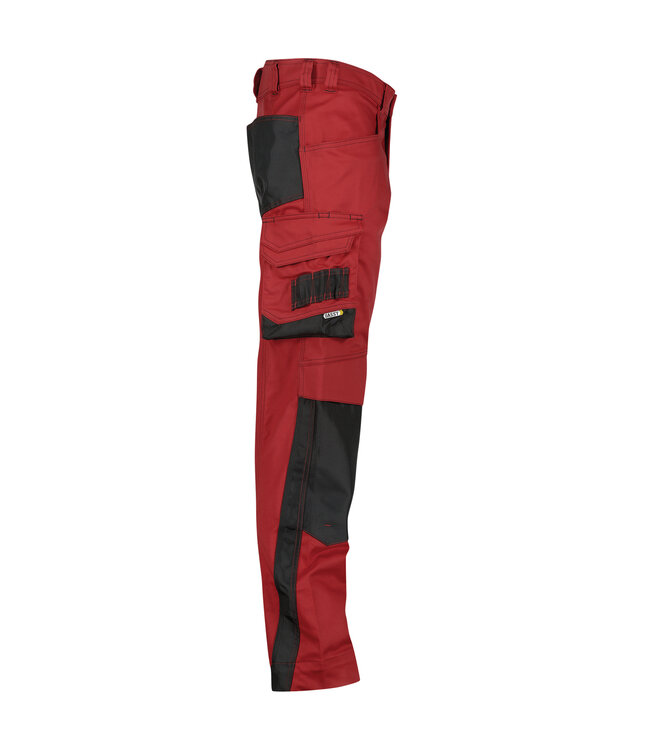 DASSY Nova D-FX Werkbroek Rood/Zwart