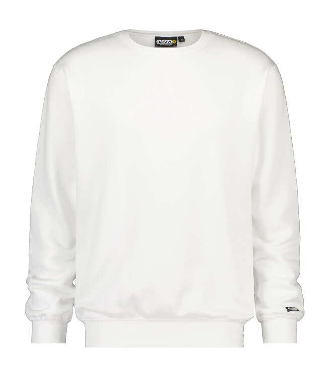 DASSY Lionel Werksweater Wit