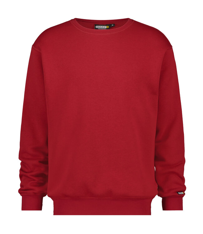 DASSY Lionel Werksweater Rood