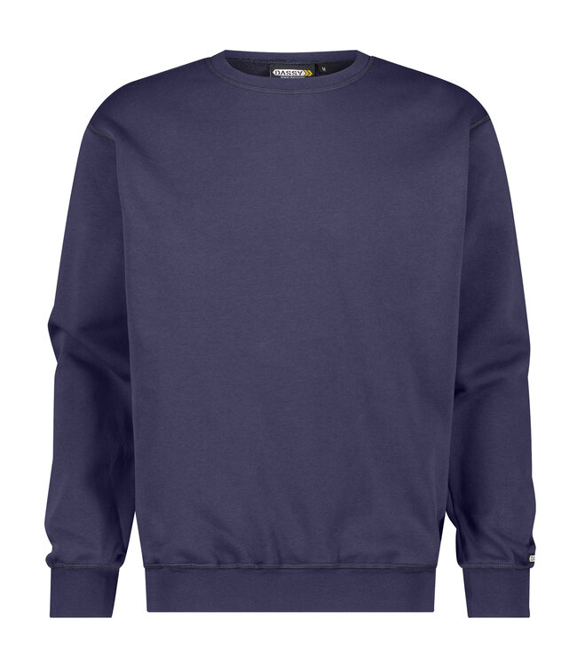 DASSY Lionel Werksweater Donkerblauw