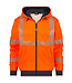 DASSY Evans Reflecterende Werktrui Vest Oranje/Donkerblauw