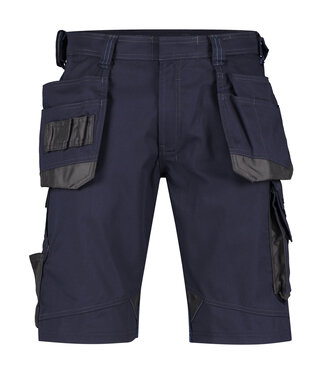 DASSY DASSY Bionic D-FX Korte Werkbroek Donkerblauw/Grijs