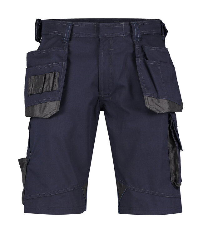 DASSY Bionic D-FX Korte Werkbroek Donkerblauw/Grijs