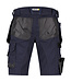 DASSY Bionic D-FX Korte Werkbroek Donkerblauw/Grijs