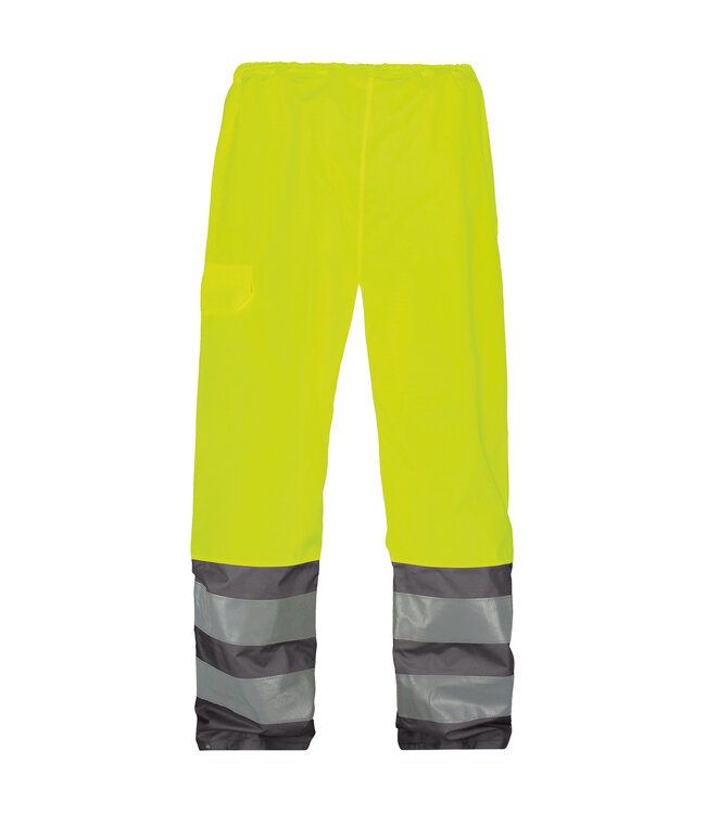 DASSY Sola Reflecterende Regenbroek Geel/Grijs