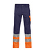 DASSY Omaha Reflecterende Werkbroek Donkerblauw/Oranje