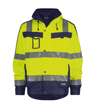 DASSY DASSY Lima Reflecterende Winter Werkjas Geel/Donkerblauw