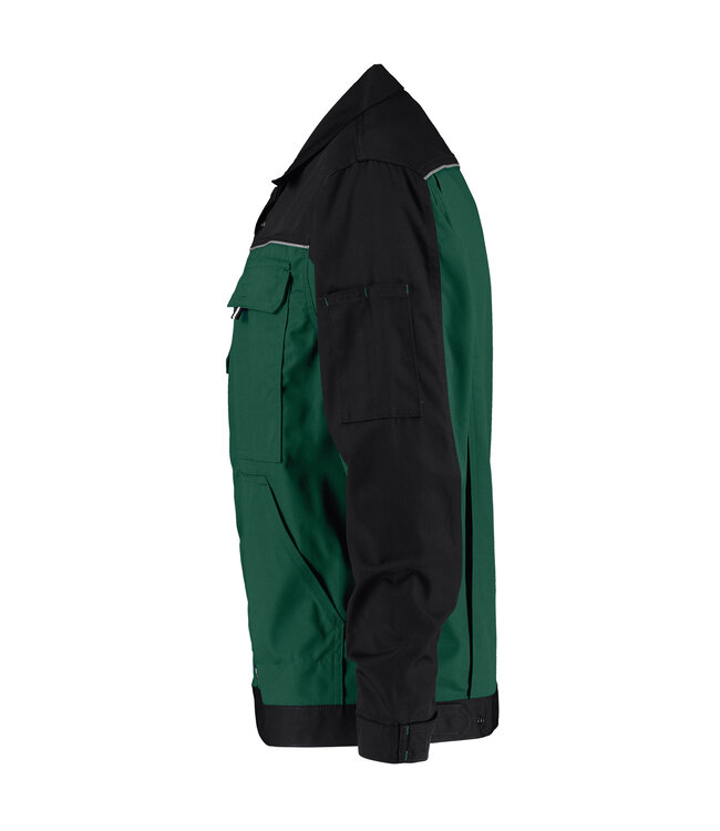 DASSY Lugano Werkjas Ongevoerd Groen/Zwart