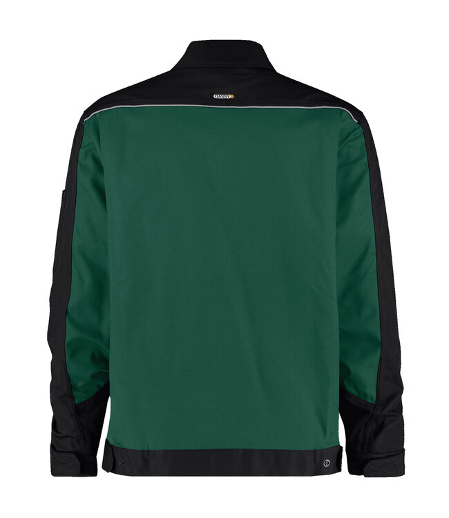 DASSY Lugano Werkjas Ongevoerd Groen/Zwart