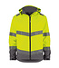 DASSY Malaga Reflecterende Softshell Werkjas Geel/Grijs