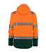 DASSY Malaga Reflecterende Softshell Werkjas Oranje/Groen