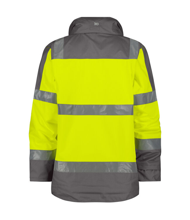 DASSY Atlantis Reflecterende Werkjas Geel/Grijs