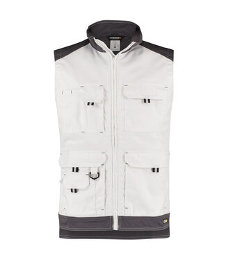 DASSY DASSY Faro Schilders Zomer Bodywarmer Wit/Grijs