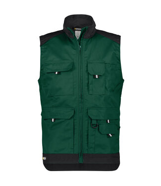 DASSY DASSY Faro Zomer Bodywarmer Groen/Zwart