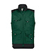 DASSY Faro Zomer Bodywarmer Groen/Zwart