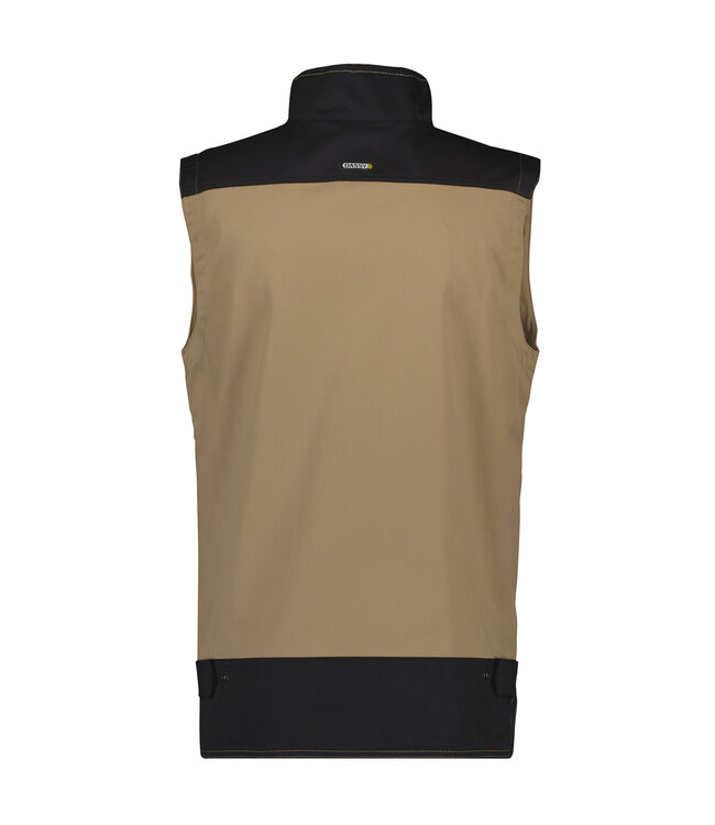 DASSY Faro Zomer Bodywarmer Beige/Zwart