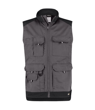 DASSY DASSY Faro Zomer Bodywarmer Grijs/Zwart