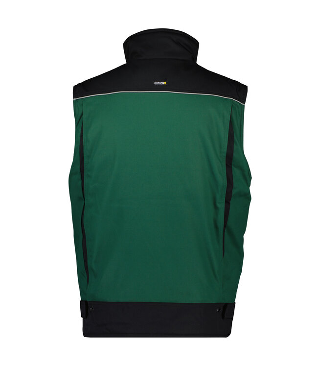 DASSY Hulst Bodywarmer Groen/Zwart