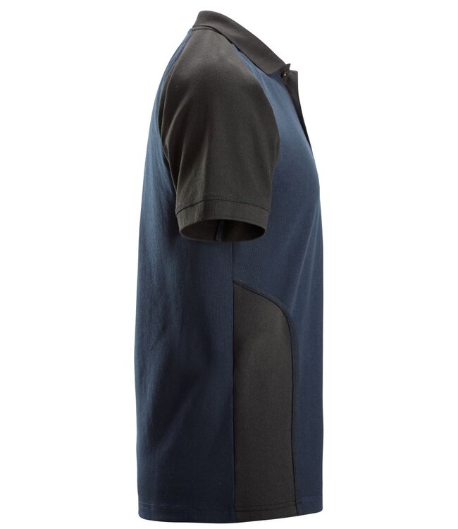 Snickers 2750 Tweekleurige Werkpolo Donkerblauw/Zwart
