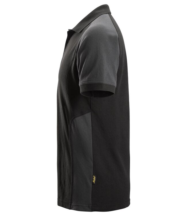 Snickers 2750 Tweekleurige Werkpolo Zwart/Staalgrijs