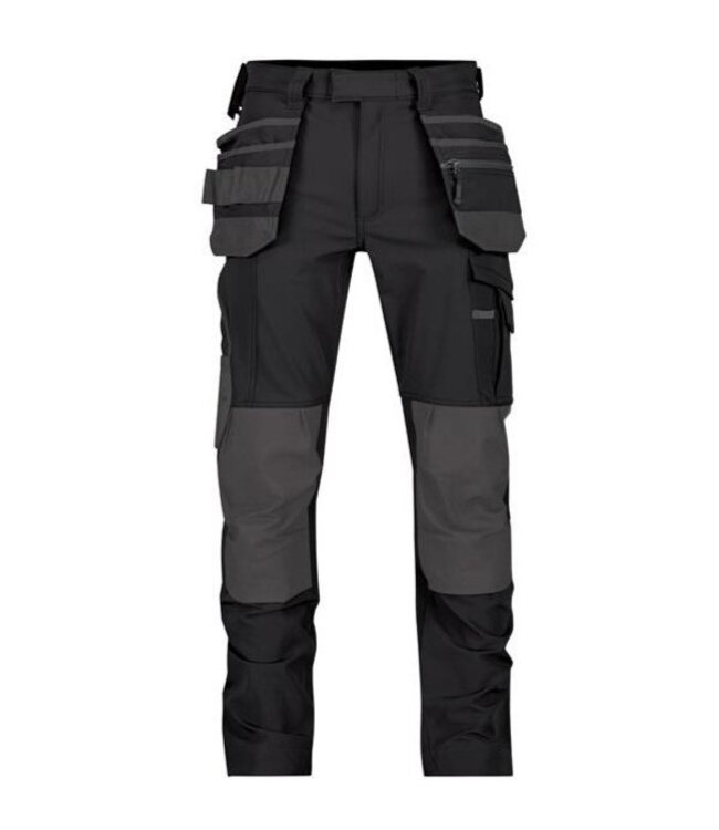 DASSY Matrix D-FX Flex 4-way Stretch Werkbroek Zwart/Grijs