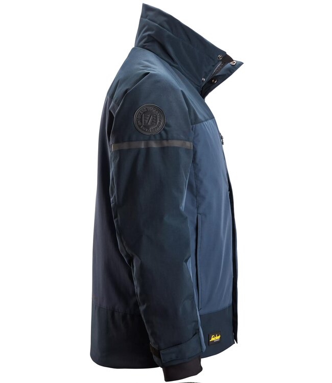 Snickers 1106 AW Winter Werkjas Blauw/Donkerblauw