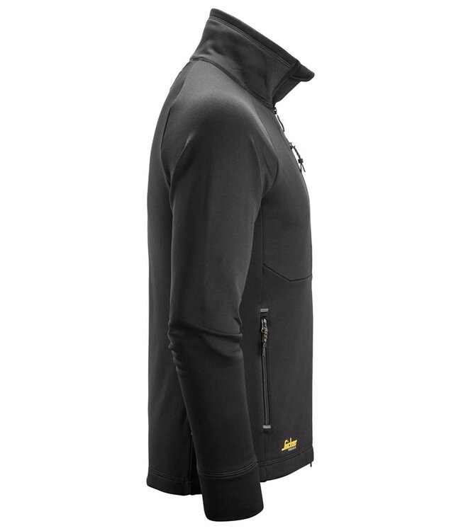 Snickers 8023 FW Polartec Werktrui met Rits Zwart