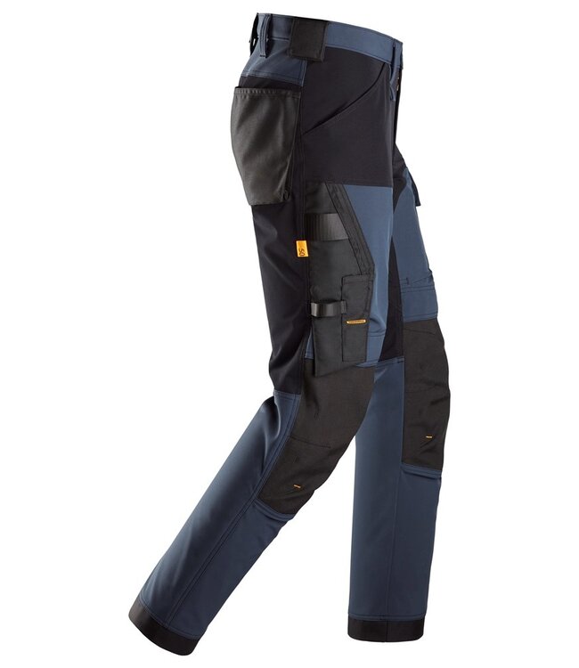 Snickers 6375 AW Stretch Werkbroek Donkerblauw/Zwart