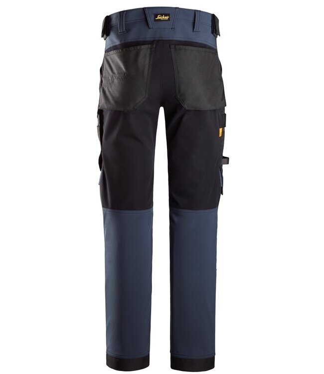 Snickers 6375 AW Stretch Werkbroek Donkerblauw/Zwart