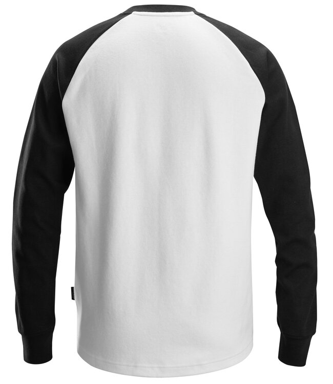 Snickers 2840 Sweater Wit/Zwart