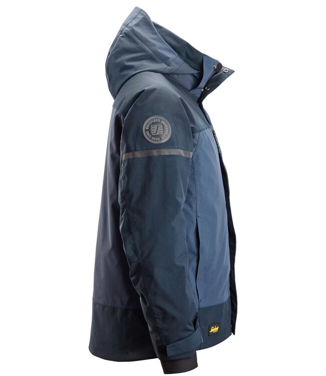 Snickers 1112 AW Winter Werkjas Blauw/Donkerblauw