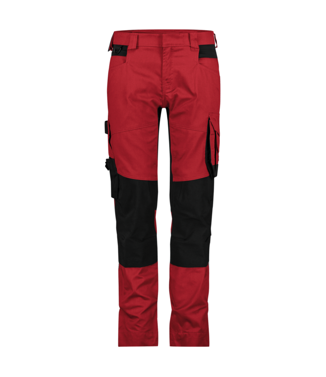 DASSY Dynax NEXT D-Flex Dames Werkbroek Stretch Rood/Zwart