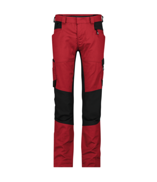 DASSY DASSY Helix NEXT D-Flex Dames Werkbroek Stretch Rood/Zwart