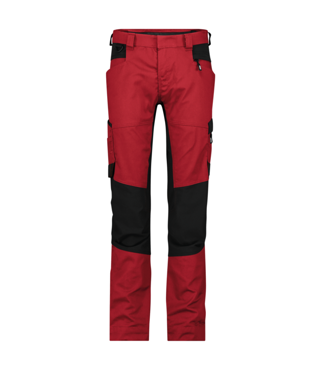 DASSY Helix NEXT D-Flex Dames Werkbroek Stretch Rood/Zwart