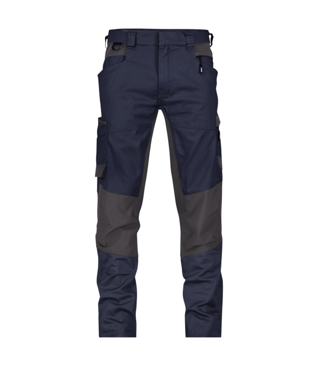 DASSY Helix NEXT D-Flex Werkbroek Stretch Donkerblauw/Grijs