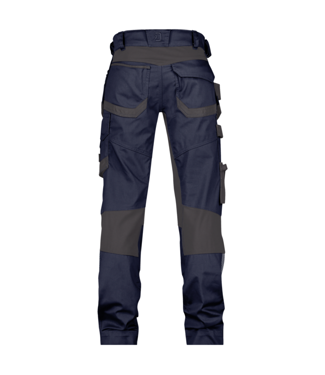 DASSY Flux NEXT D-Flex Werkbroek Stretch Donkerblauw/Grijs