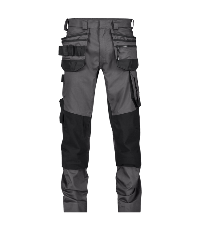 DASSY Flux NEXT D-Flex Werkbroek Stretch Grijs/Zwart