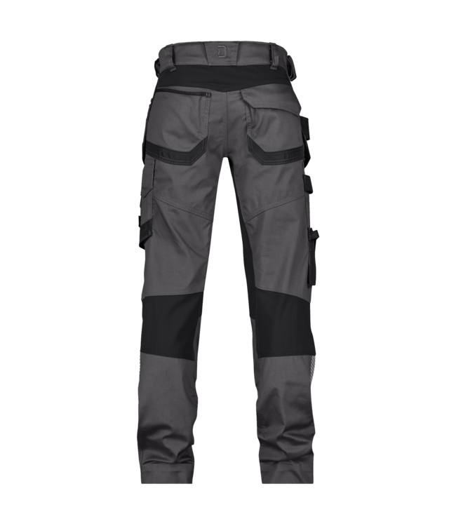 DASSY Flux NEXT D-Flex Werkbroek Stretch Grijs/Zwart