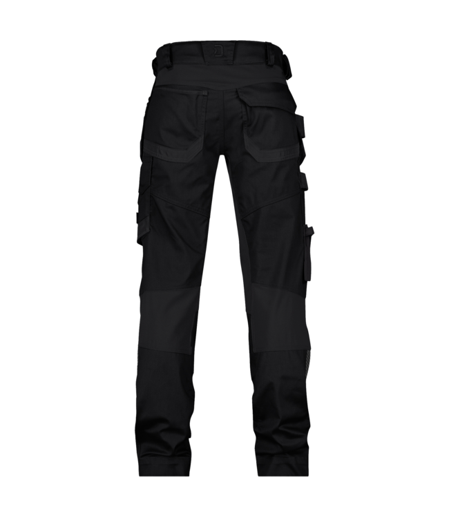 DASSY Flux NEXT D-Flex Werkbroek Stretch Zwart