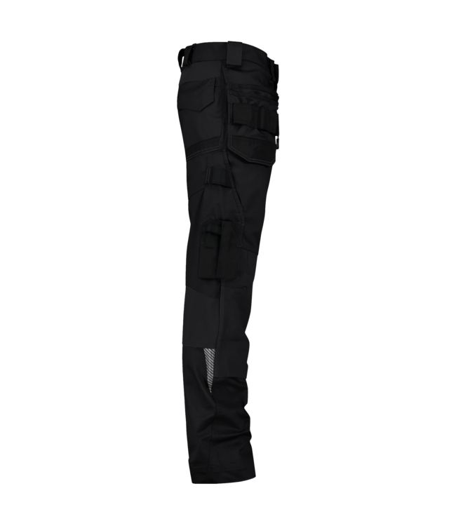 DASSY Flux NEXT D-Flex Werkbroek Stretch Zwart
