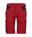 DASSY Axis NEXT D-Flex Dames Korte Werkbroek Stretch Rood/Zwart